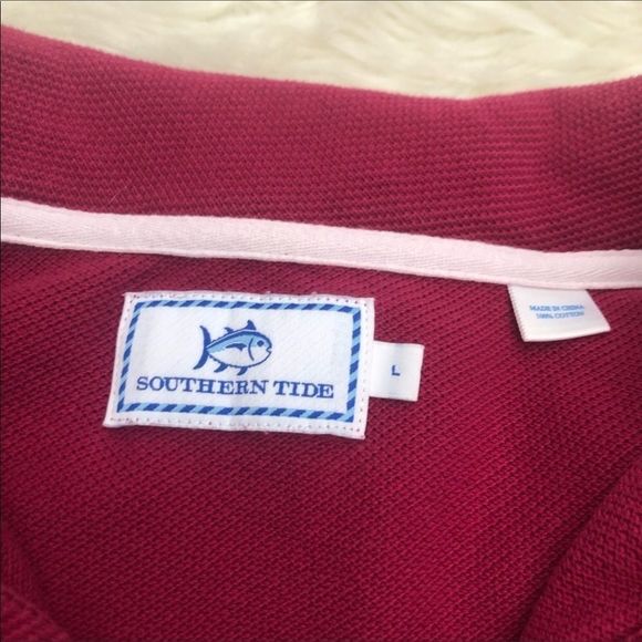 Southern Tide Long Sleeve Polo Men’s L - Picture 9 of 11